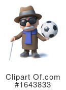 Blind Man Clipart #1643833 by Steve Young
