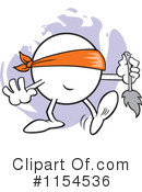 Blindfold Clipart #1154536 by Johnny Sajem
