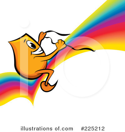Royalty-Free (RF) Blinky Clipart Illustration by MilsiArt - Stock Sample #225212