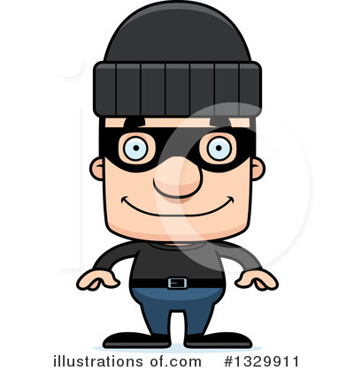 Robber Clipart #1329911 by Cory Thoman