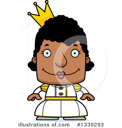 Royalty-Free (RF) Block Headed Black Woman Clipart Illustration by Cory Thoman - Stock Sample #1330293