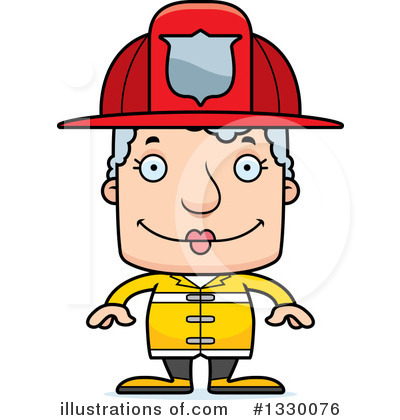 Firefighter Clipart #1330076 by Cory Thoman