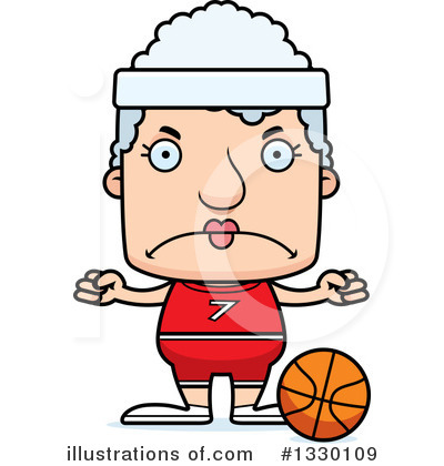 Basketball Clipart #1330109 by Cory Thoman