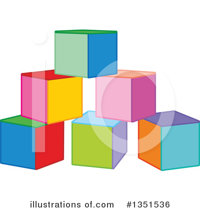 Royalty-Free (RF) Blocks Clipart Illustration by Alex Bannykh - Stock Sample #1351536