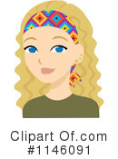 Blond Woman Clipart #1146091 by Rosie Piter
