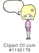 Blonde Woman Clipart #1192178 by lineartestpilot