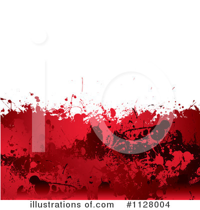 Blood Splatter Clipart #1128004 by michaeltravers