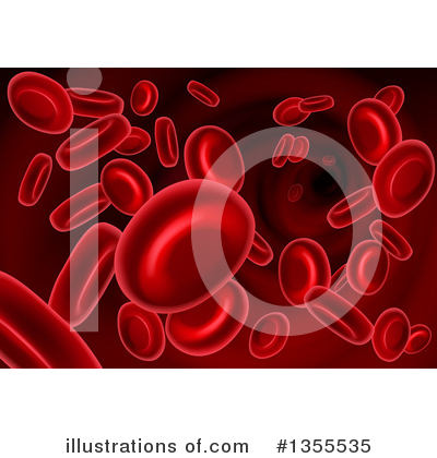 Red Blood Cell Clipart #1355535 by AtStockIllustration