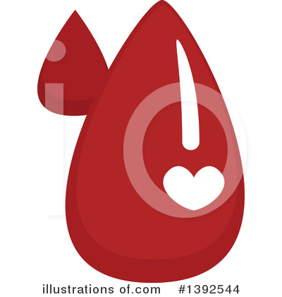 Blood Drop Clipart #1392544 by BNP Design Studio