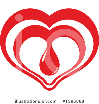 Heart Clipart #1395888 by Vector Tradition SM