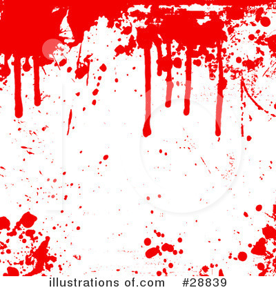 Blood Splatter Clipart #28839 by KJ Pargeter