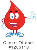 Blood Drop Clipart #1206113 by Hit Toon