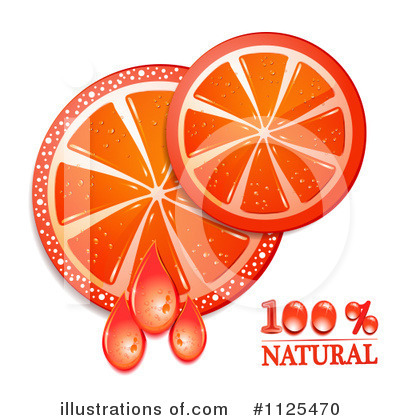Orange Slices Clipart #1125470 by merlinul