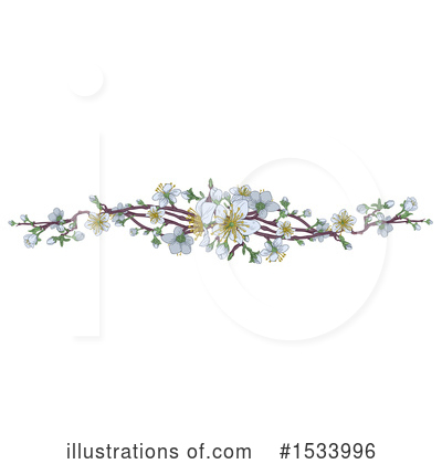 Blossoms Clipart #1533996 by AtStockIllustration