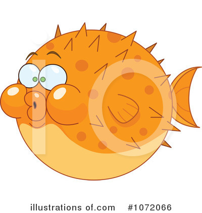 Royalty-Free (RF) Blowfish Clipart Illustration by yayayoyo - Stock Sample #1072066