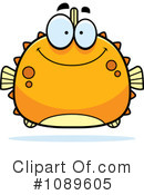 Blowfish Clipart #1089605 by Cory Thoman
