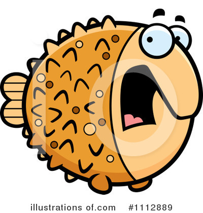 Blow Fish Clipart #1112889 by Cory Thoman