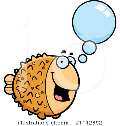 Royalty-Free (RF) Blowfish Clipart Illustration by Cory Thoman - Stock Sample #1112892