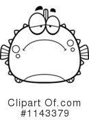 Blowfish Clipart #1143379 by Cory Thoman