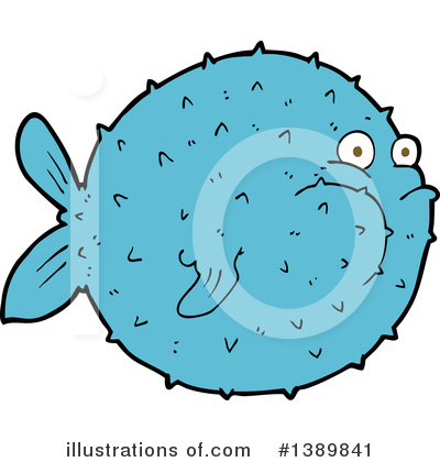 Blowfish Clipart #1389841 by lineartestpilot