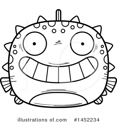 Royalty-Free (RF) Blowfish Clipart Illustration by Cory Thoman - Stock Sample #1452234