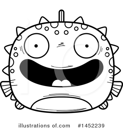 Royalty-Free (RF) Blowfish Clipart Illustration by Cory Thoman - Stock Sample #1452239