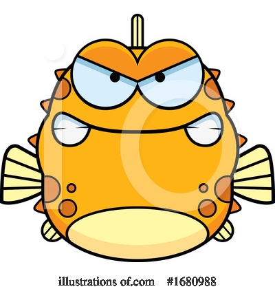 Blowfish Clipart #1680988 by Cory Thoman