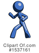 Blue Design Mascot Clipart #1537161 by Leo Blanchette