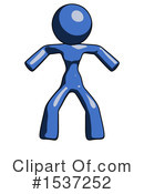 Blue Design Mascot Clipart #1537252 by Leo Blanchette