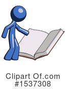 Blue Design Mascot Clipart #1537308 by Leo Blanchette