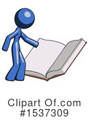 Blue Design Mascot Clipart #1537309 by Leo Blanchette
