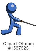 Blue Design Mascot Clipart #1537323 by Leo Blanchette