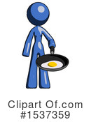Blue Design Mascot Clipart #1537359 by Leo Blanchette