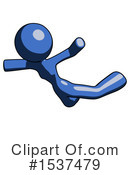 Blue Design Mascot Clipart #1537479 by Leo Blanchette