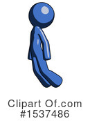 Blue Design Mascot Clipart #1537486 by Leo Blanchette