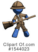 Blue Design Mascot Clipart #1544023 by Leo Blanchette