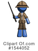 Blue Design Mascot Clipart #1544052 by Leo Blanchette