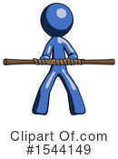 Blue Design Mascot Clipart #1544149 by Leo Blanchette