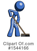 Blue Design Mascot Clipart #1544166 by Leo Blanchette