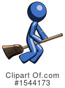 Blue Design Mascot Clipart #1544173 by Leo Blanchette