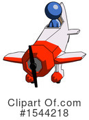Blue Design Mascot Clipart #1544218 by Leo Blanchette