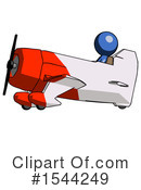 Blue Design Mascot Clipart #1544249 by Leo Blanchette