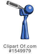 Blue Design Mascot Clipart #1549979 by Leo Blanchette