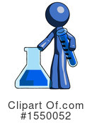Blue Design Mascot Clipart #1550052 by Leo Blanchette