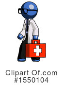 Blue Design Mascot Clipart #1550104 by Leo Blanchette