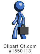 Blue Design Mascot Clipart #1550113 by Leo Blanchette