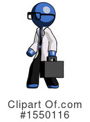Blue Design Mascot Clipart #1550116 by Leo Blanchette