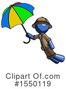 Blue Design Mascot Clipart #1550119 by Leo Blanchette