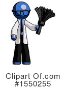 Blue Design Mascot Clipart #1550255 by Leo Blanchette