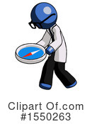 Blue Design Mascot Clipart #1550263 by Leo Blanchette